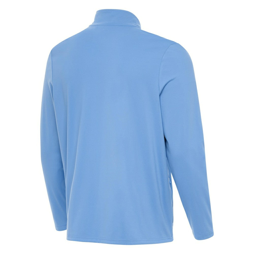 St. Louis Blues Antigua Perilous Quarter-Zip Sweatshirt - Blue Sweatshirts