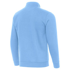 St. Louis Blues Antigua Victory Quarter-Zip Pullover Top - Blue Pullover
