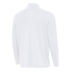 Boston Bruins Antigua Reprocess Quarter-Zip Pullover - White Pullover