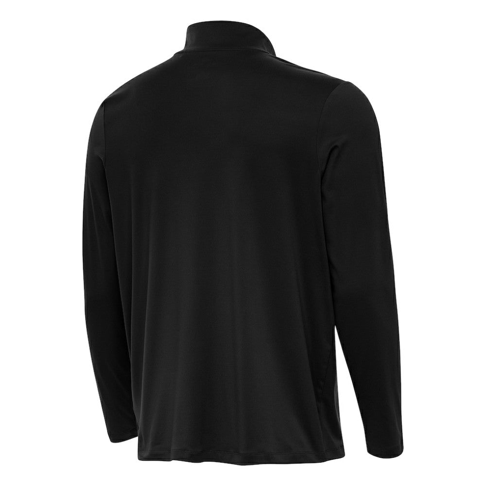 Boston Bruins Antigua Reprocess Quarter-Zip Pullover - Black Pullover
