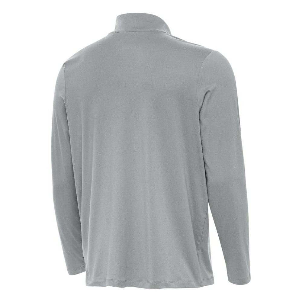 Boston Bruins Antigua Reprocess Quarter-Zip Pullover - Gray Pullover