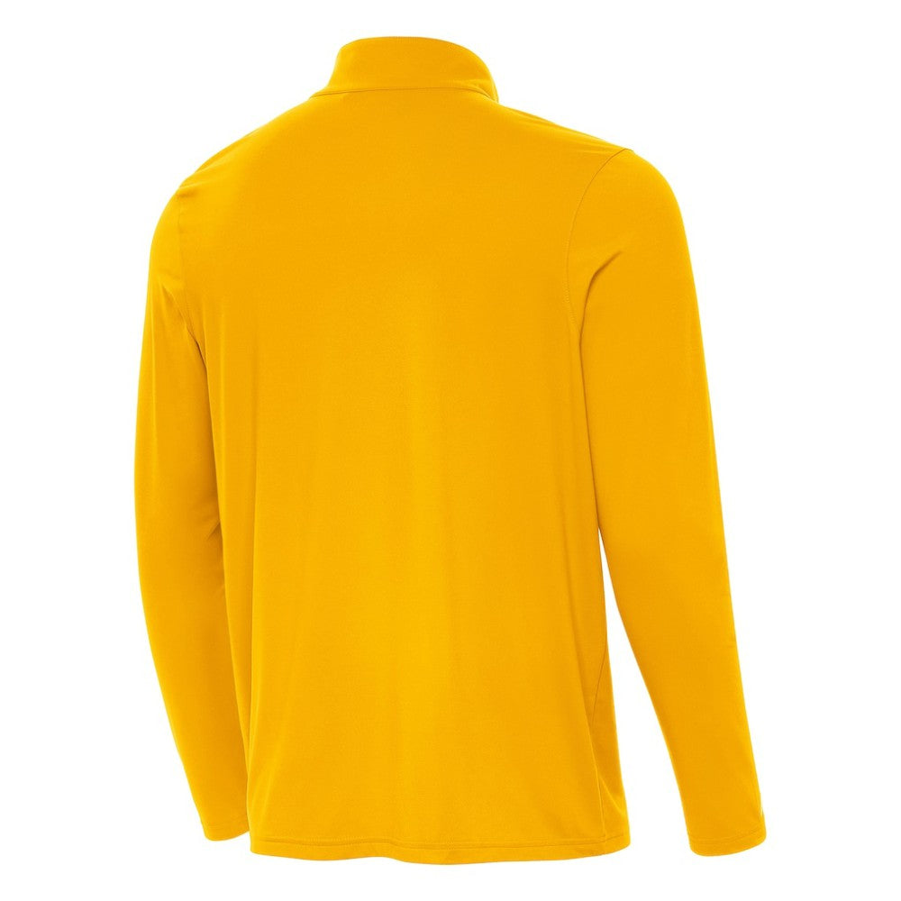 Boston Bruins Antigua Intent Quarter-Zip Top - Gold Tops