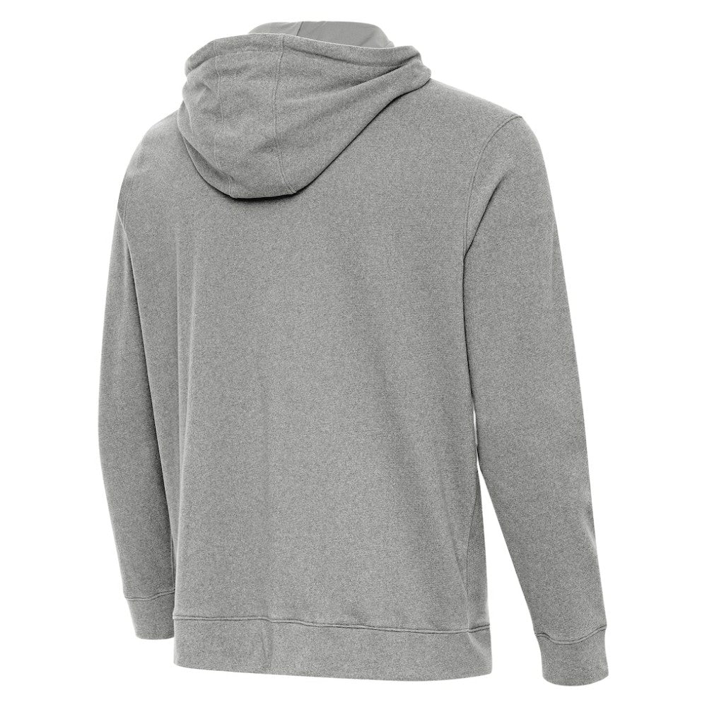 St. Louis Blues Antigua Cloud Pullover Hoodie - Heather Black Hoodies