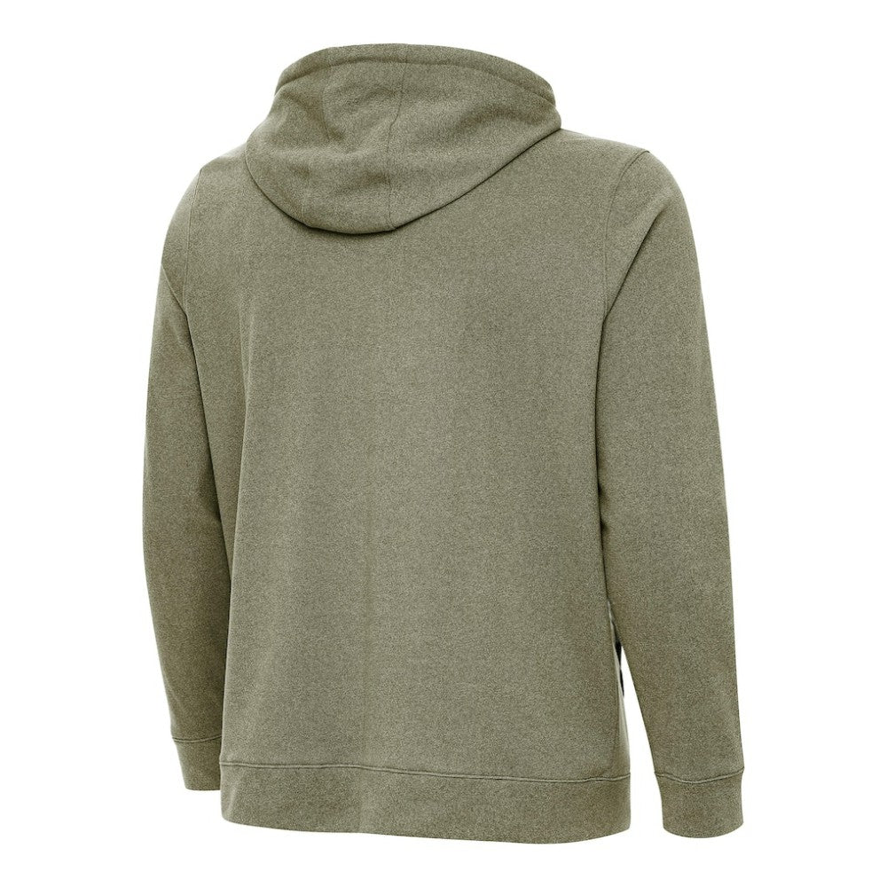 Boston Bruins Antigua Effortless Full-Zip Hoodie - Olive Hoodies