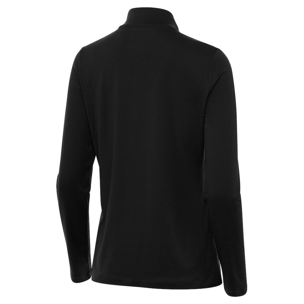 St. Louis Blues Antigua Women's Reprocess Quarter-Zip Pullover - Black Pullover