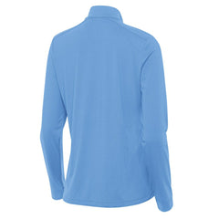 St. Louis Blues Antigua Women's Intent Quarter-Zip Pullover - Blue Pullover