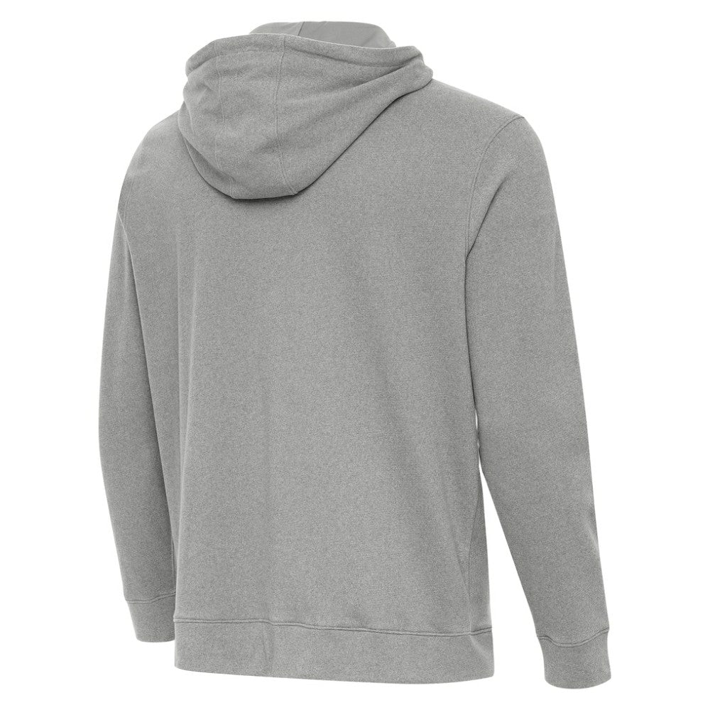 Boston Bruins Antigua Cloud Pullover Hoodie - Heather Gray Hoodies