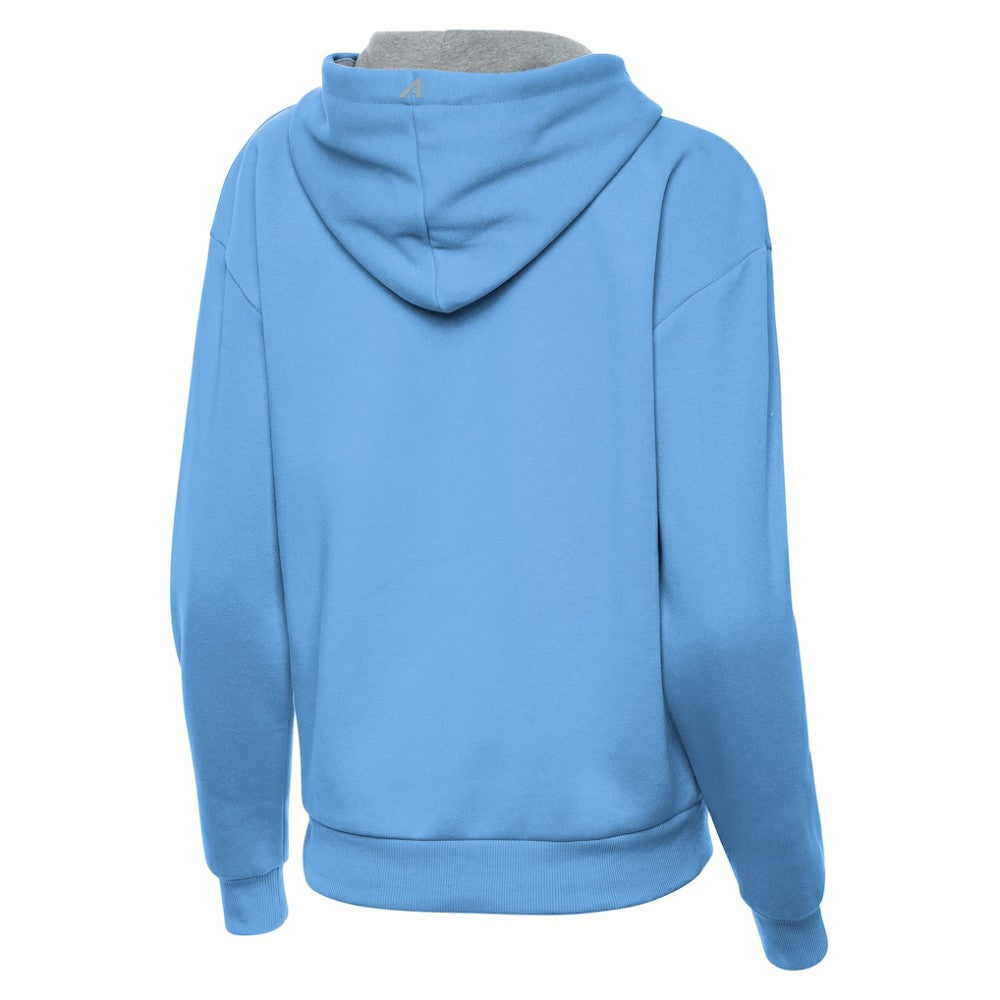 St. Louis Blues Antigua Women's Victory Pullover Hoodie - Blue Hoodies