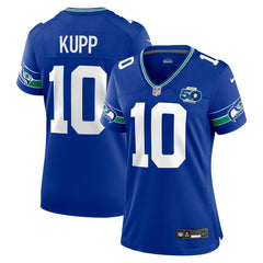 Cooper Kupp Seattle Seahawks Women's Alternate 50th Season Game Jersey - Royal sale