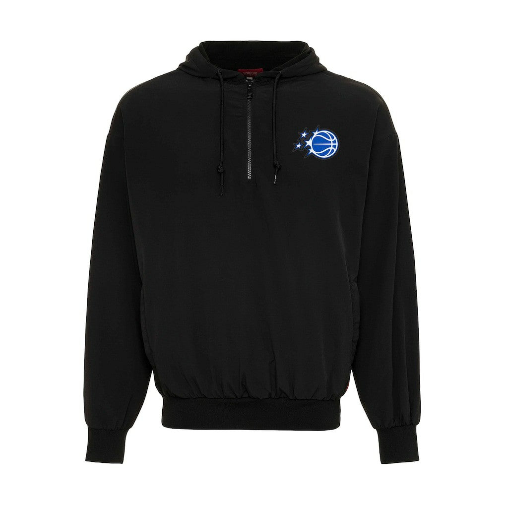 NBA Sportiqe Unisex Winfield Quarter-Zip Fleece Hoodie - Black cheap
