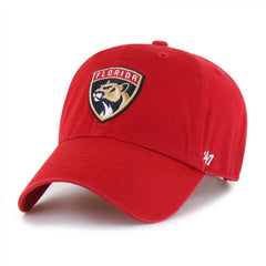 Florida Panthers '47 Logo Clean Up Adjustable Hat - Red Hats
