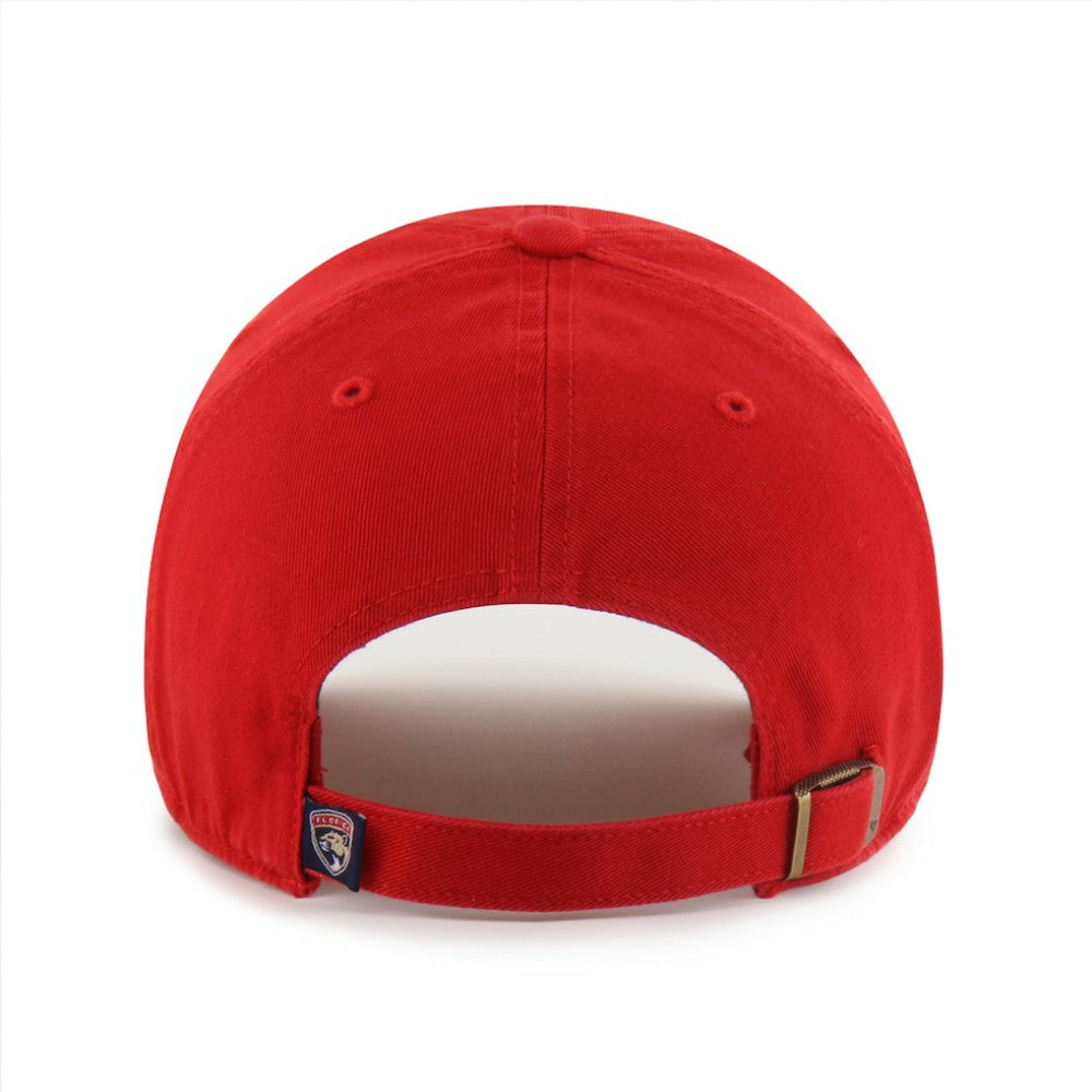 Florida Panthers '47 Logo Clean Up Adjustable Hat - Red Hats