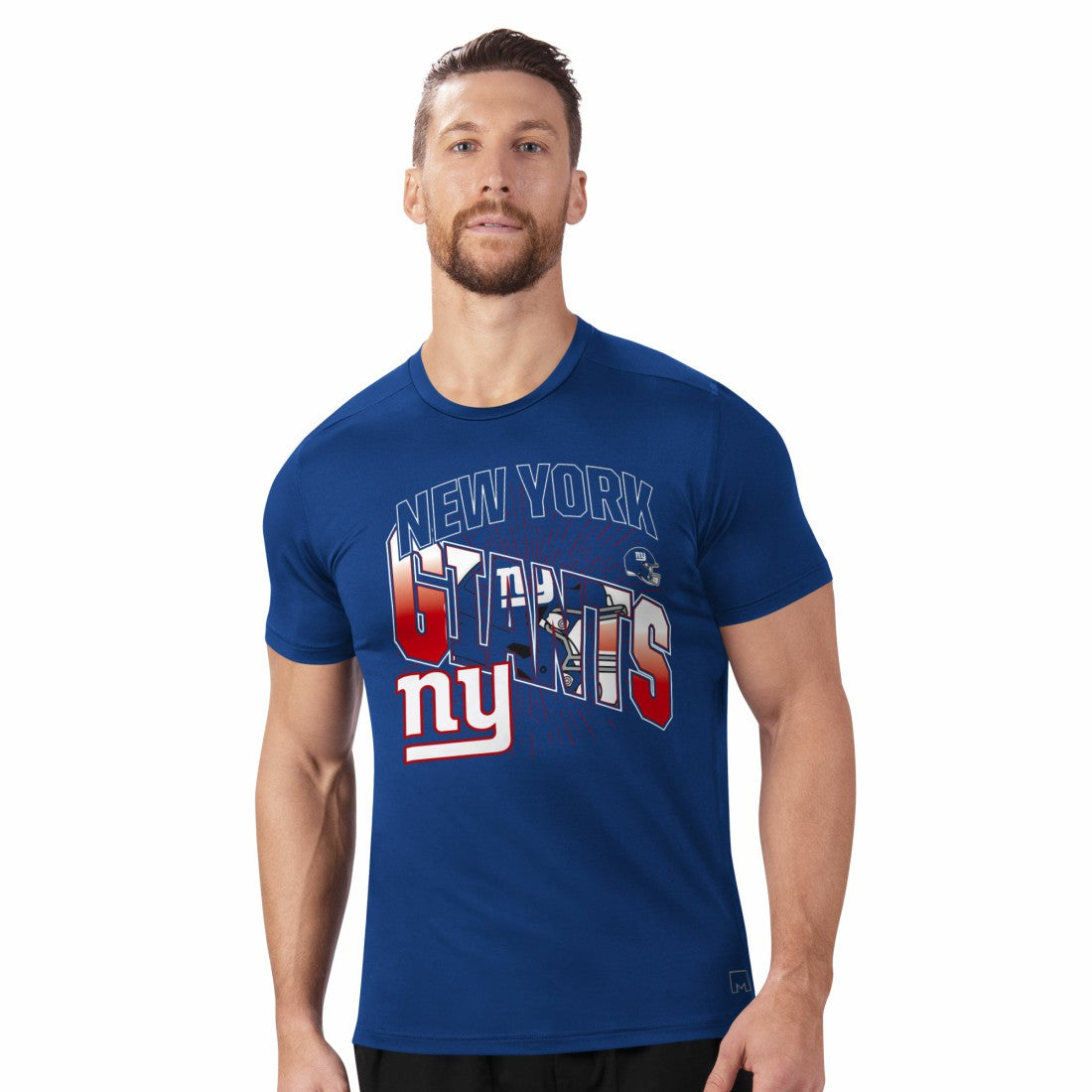 New York Giants MSX by Michael Strahan Performance T-Shirt - Royal on sale