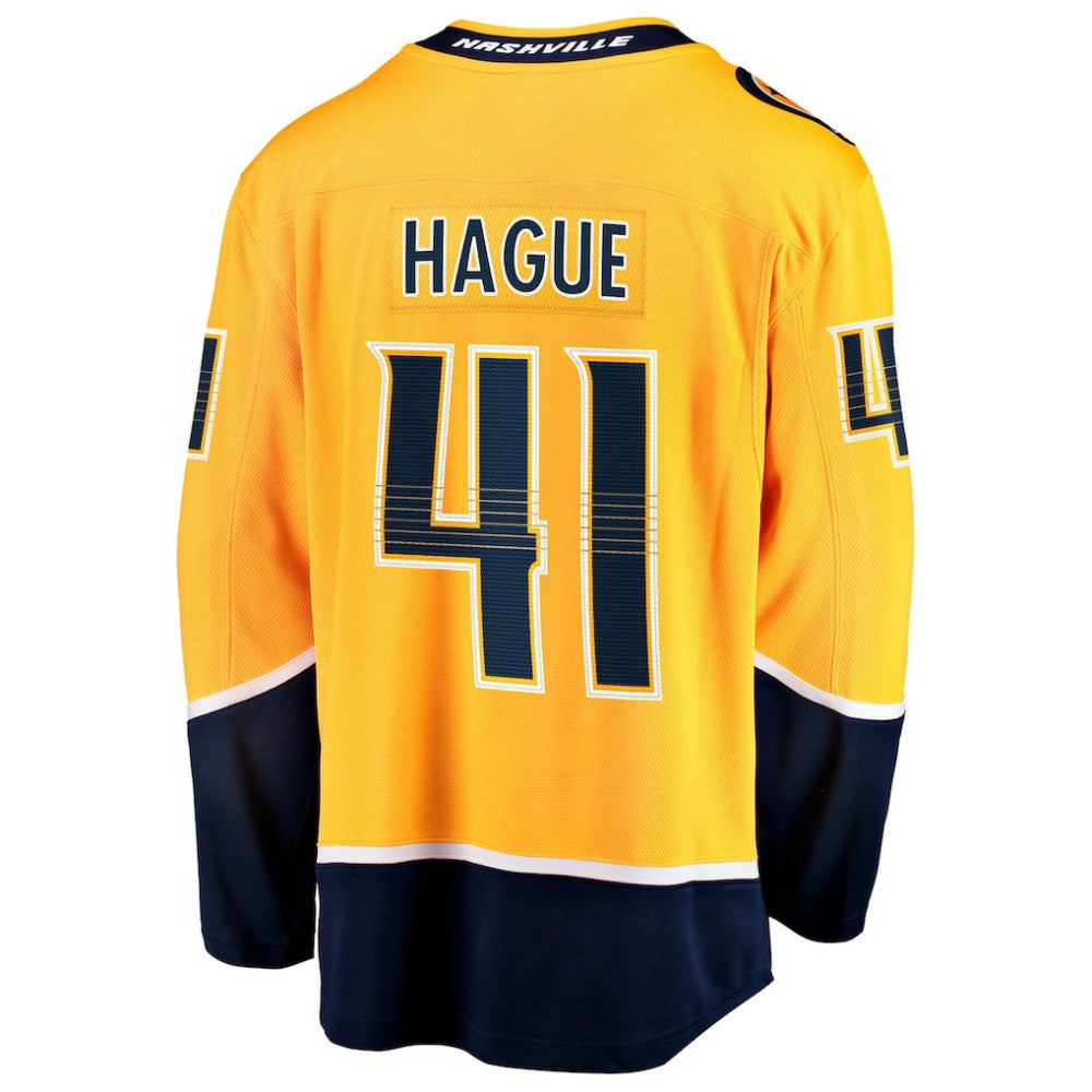 Nicolas Hague Nashville Predators Fanatics Home Breakaway Jersey - Gold Jerseys