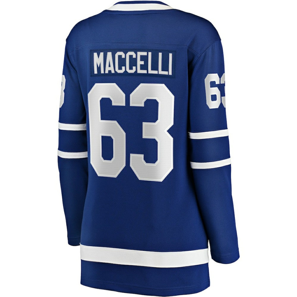 Matias Maccelli Toronto Maple Leafs Fanatics Women's Home Breakaway Jersey - Blue Jerseys