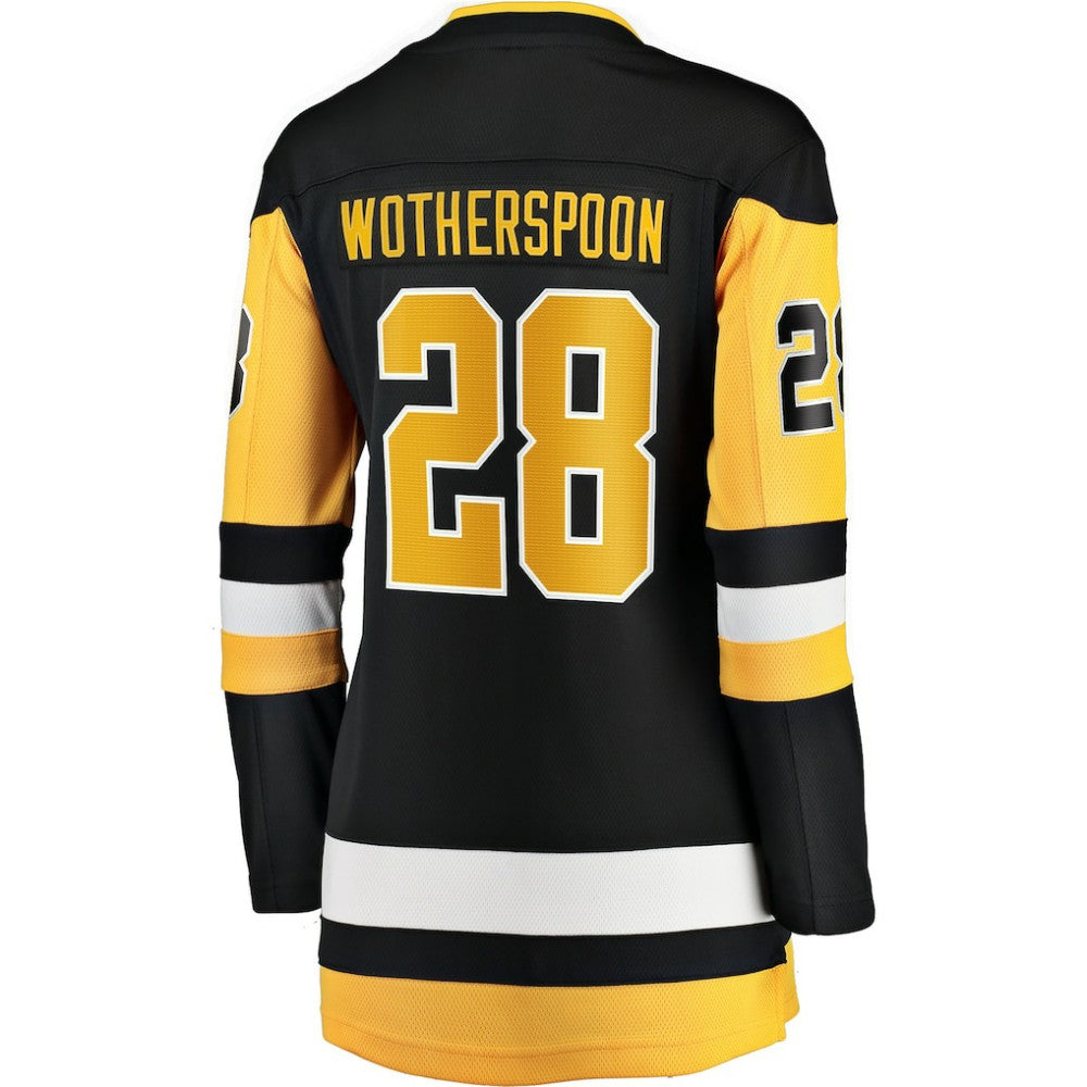 Parker Wotherspoon Pittsburgh Penguins Fanatics Women's Home Breakaway Jersey - Black Jerseys