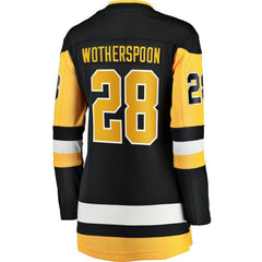Parker Wotherspoon Pittsburgh Penguins Fanatics Women's Home Breakaway Jersey - Black Jerseys