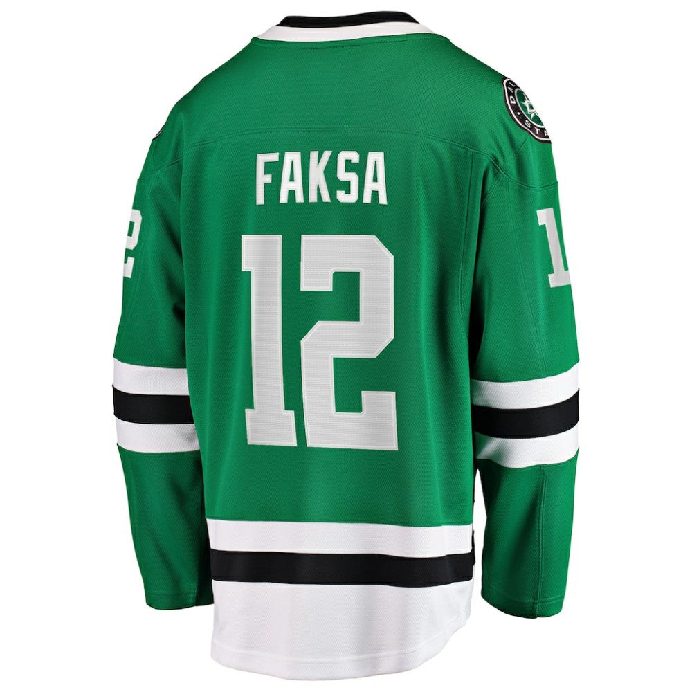 Radek Faksa Dallas Stars Fanatics Home Breakaway Jersey - Kelly Green Jerseys
