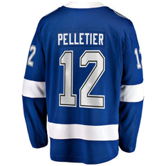 Jakob Pelletier Tampa Bay Lightning Fanatics Home Breakaway Jersey - Blue Jerseys