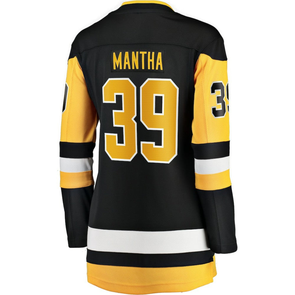 Anthony Mantha Pittsburgh Penguins Fanatics Women's Home Breakaway Jersey - Black Jerseys