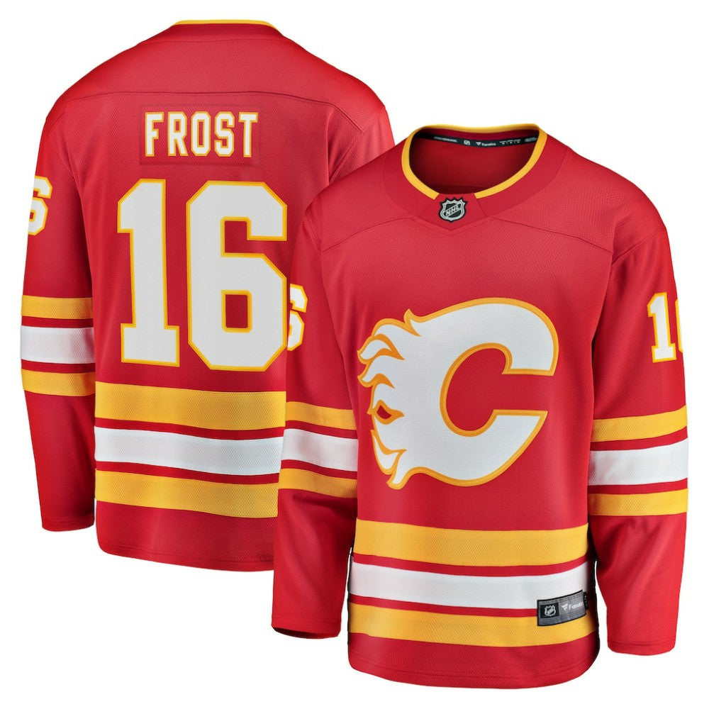 Morgan Frost Calgary Flames Fanatics Home Breakaway Jersey - Red Jerseys