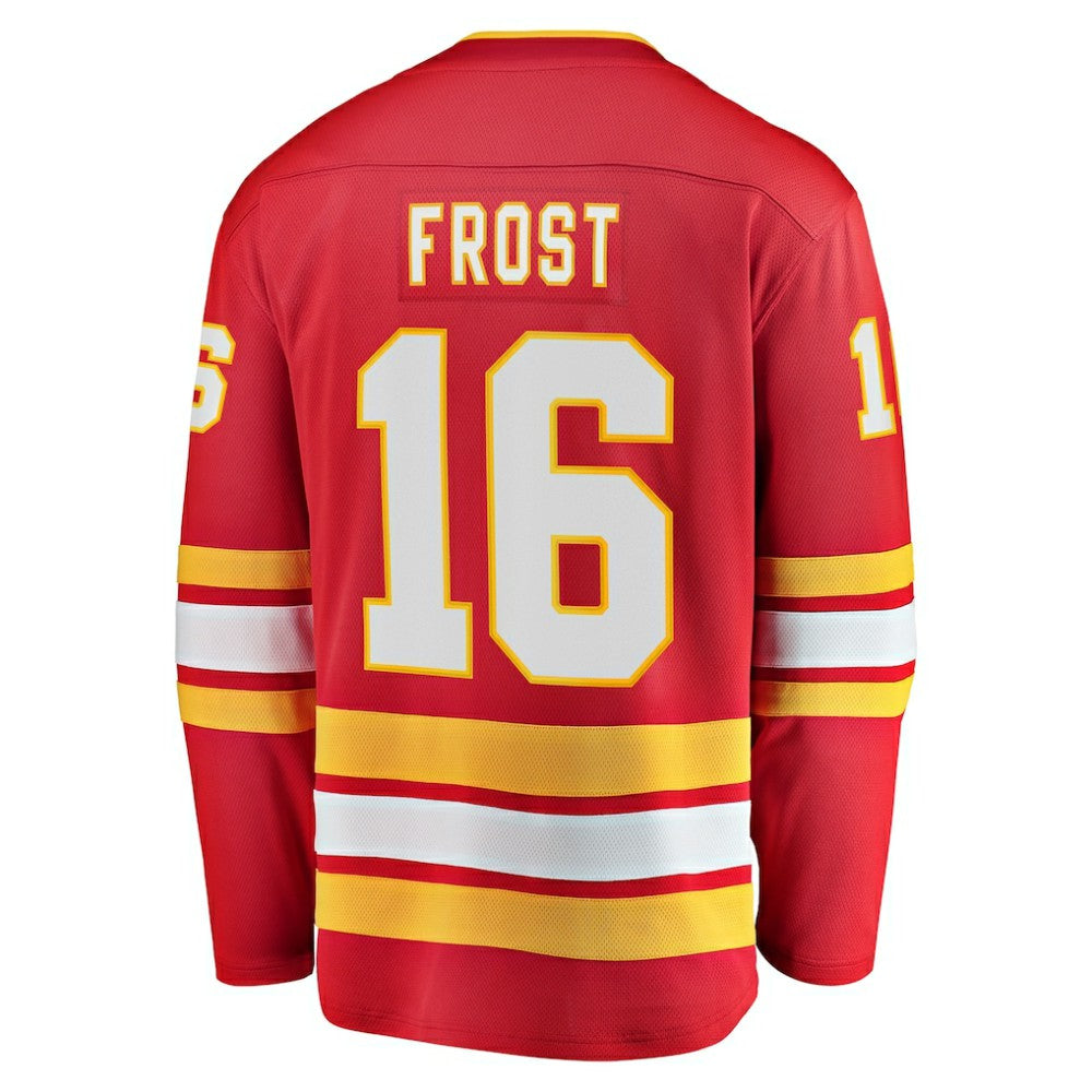 Morgan Frost Calgary Flames Fanatics Home Breakaway Jersey - Red Jerseys