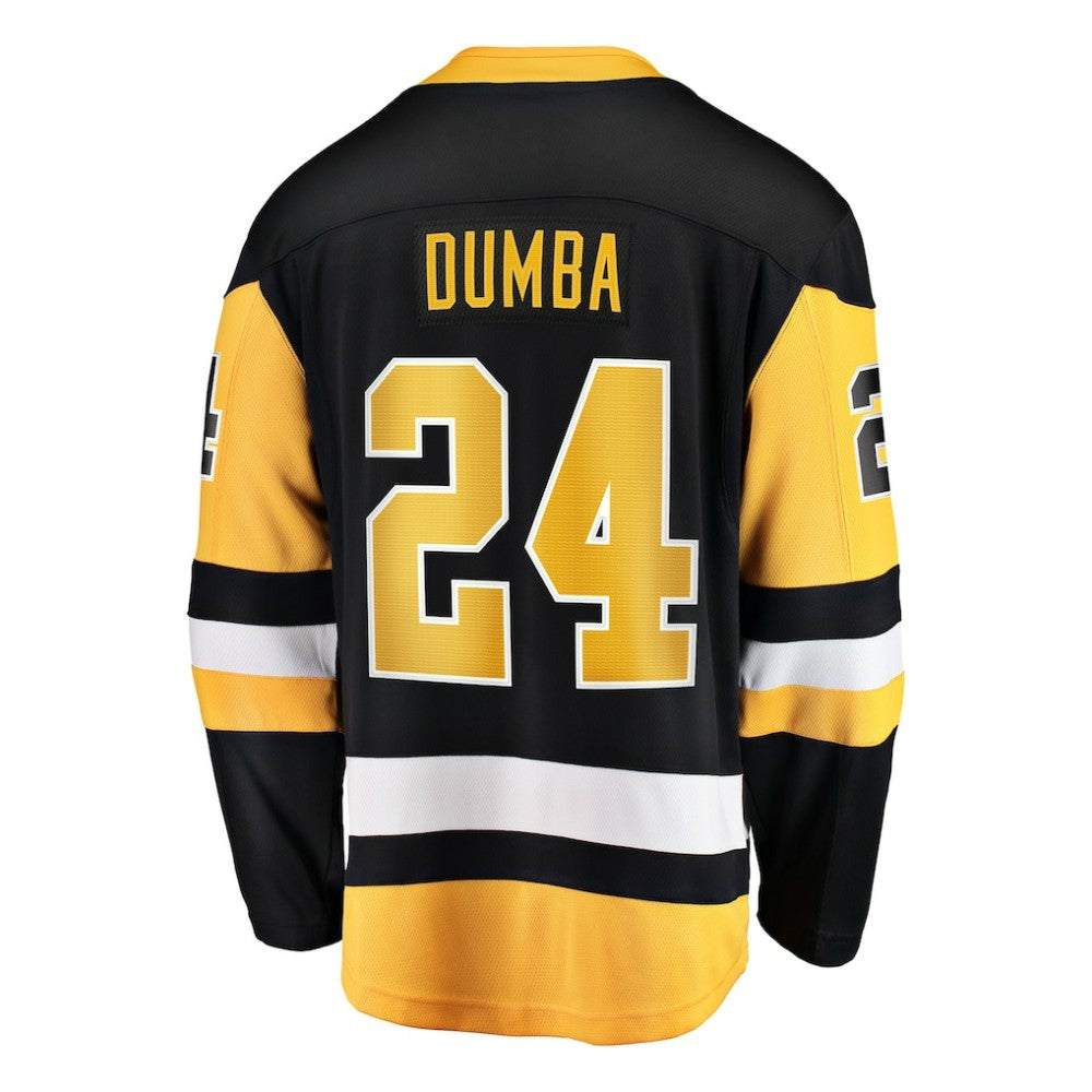 Matt Dumba Pittsburgh Penguins Fanatics Home Breakaway Jersey - Black Jerseys