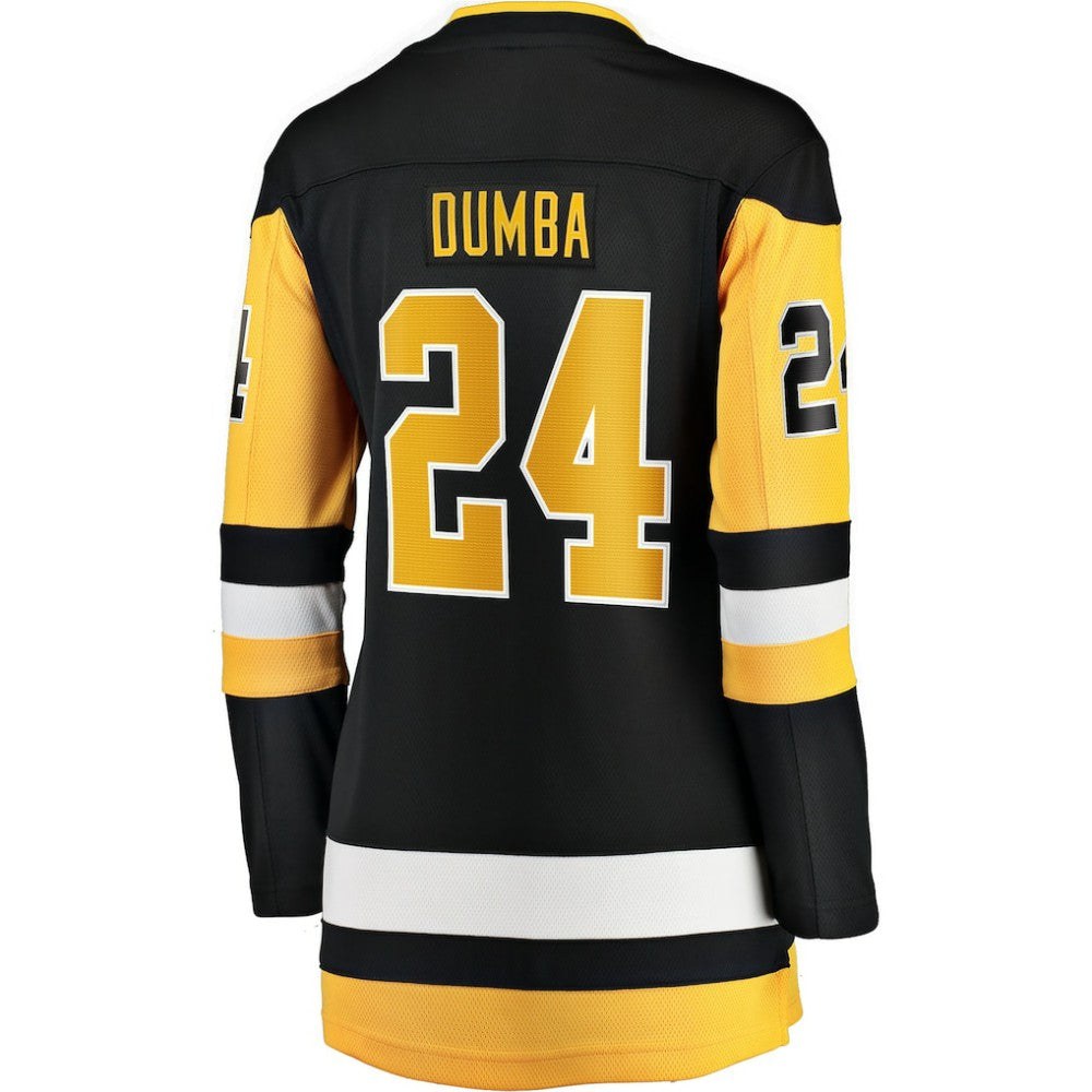 Matt Dumba Pittsburgh Penguins Fanatics Women's Home Breakaway Jersey - Black Jerseys