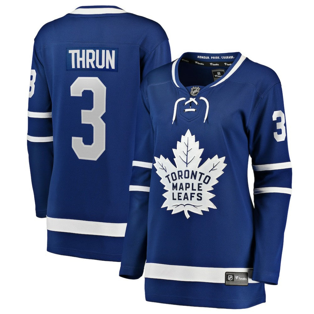 Henry Thrun Toronto Maple Leafs Fanatics Women's Home Breakaway Jersey - Blue Jerseys
