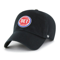 Detroit Pistons '47 Core Logo Clean Up Adjustable Hat sale - Black shop