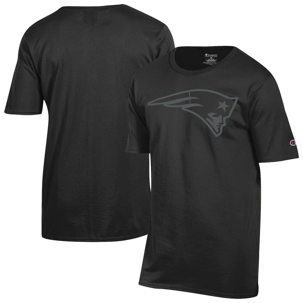 New England Patriots Champion Tonal Logo T-Shirt - Black cheap