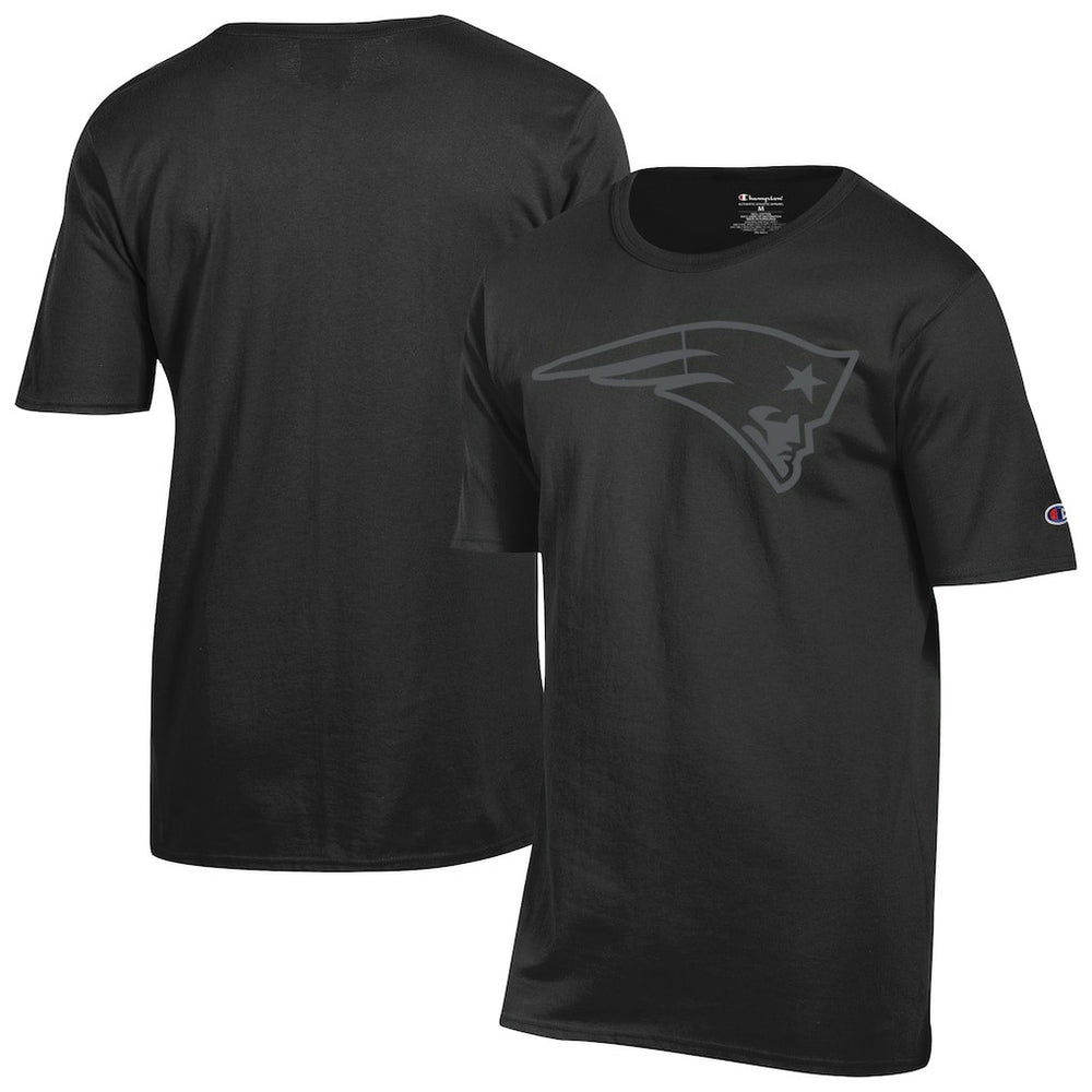 New England Patriots Champion Tonal Logo T-Shirt - Black cheap