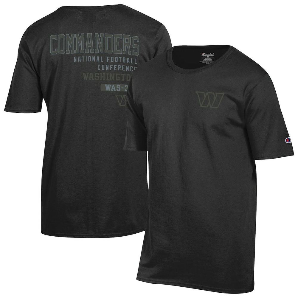 Washington Commanders Champion Tonal Logo T-Shirt - Black outlet
