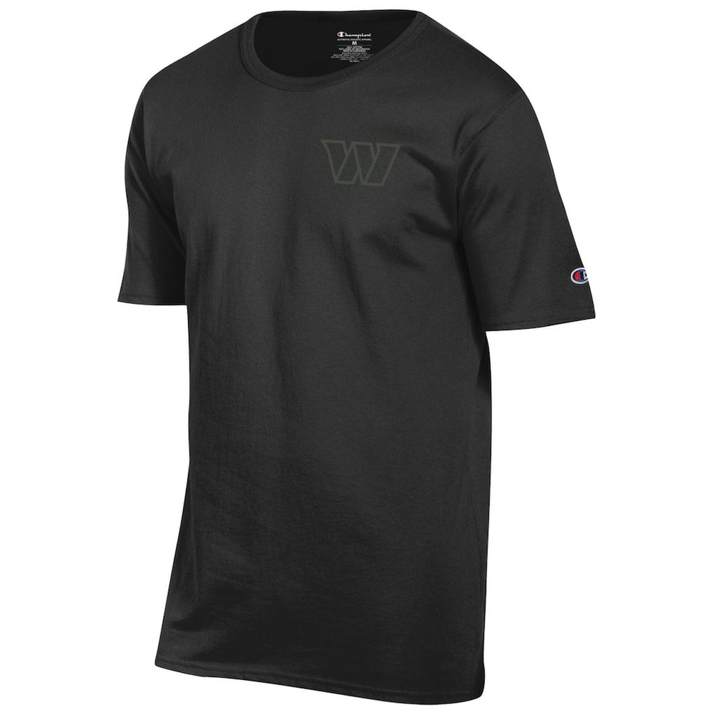 Washington Commanders Champion Tonal Logo T-Shirt - Black outlet
