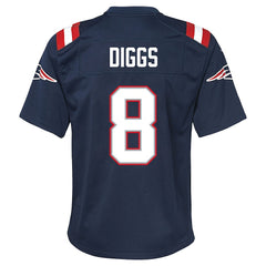 Stefon Diggs New England Patriots Youth Team Game Jersey - Navy online
