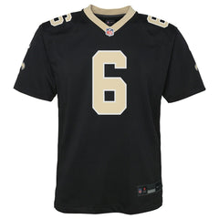 Tyler Shough New Orleans Saints Youth Team Game Jersey - Black for sale