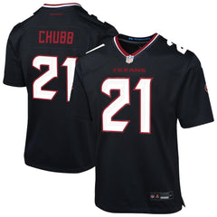 Nick Chubb Houston Texans Youth Team Game Jersey - Navy on sale