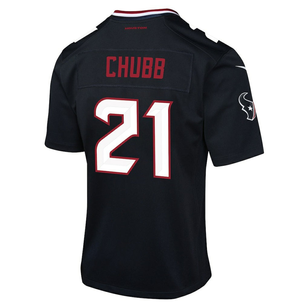 Nick Chubb Houston Texans Youth Team Game Jersey - Navy on sale