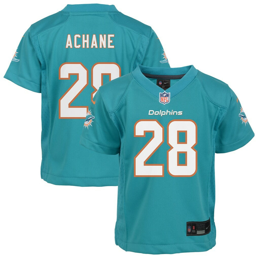 De’Von Achane Miami Dolphins Preschool Team Game Jersey - Aqua online