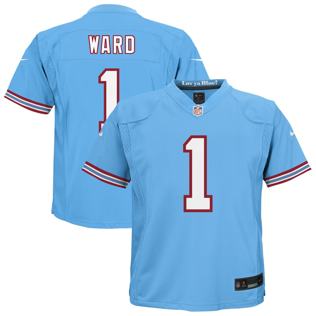 Cameron Ward Tennessee Titans Preschool Alternate 2 Player Game Jersey - Light Blue cheap