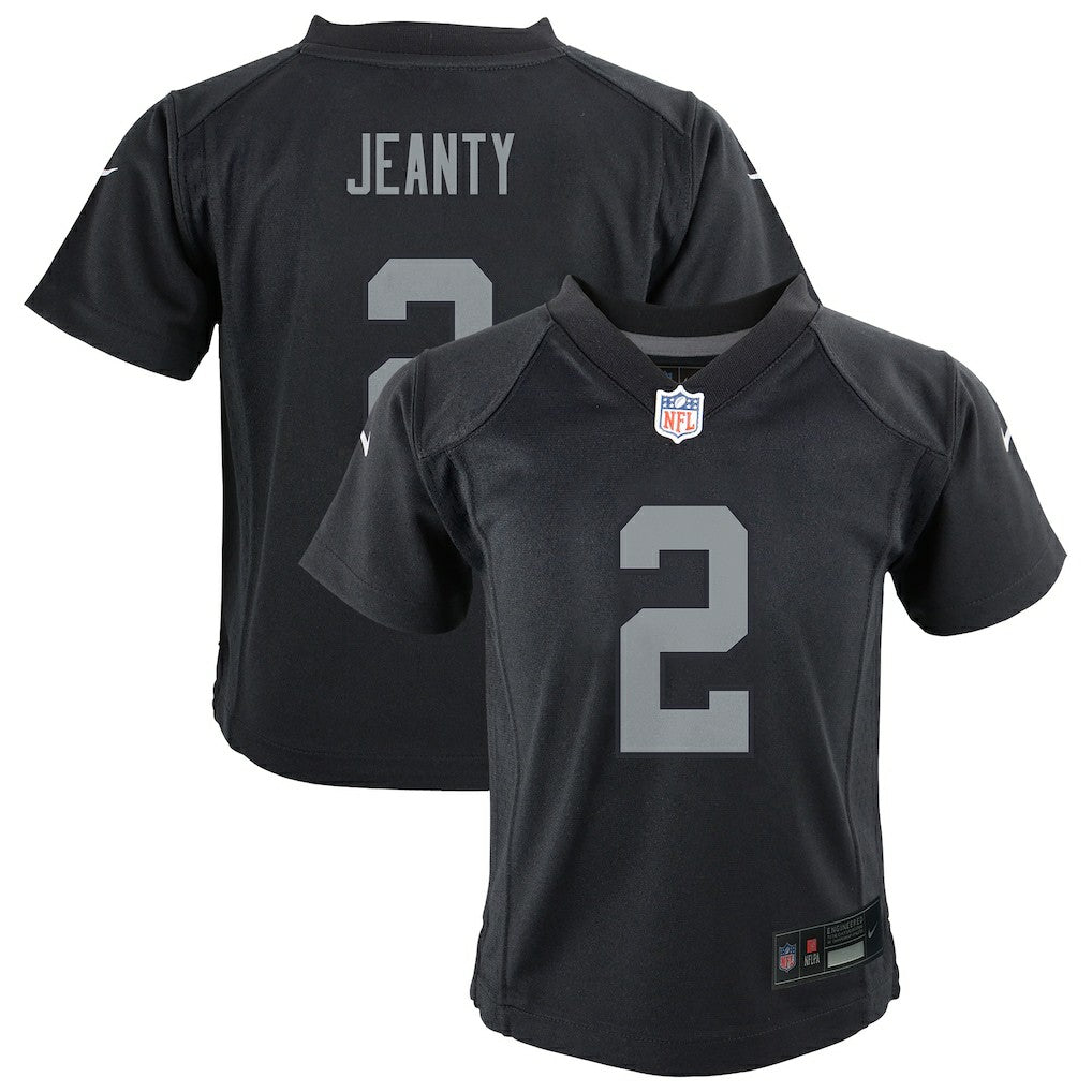 Ashton Jeanty Las Vegas Raiders Preschool Team Player Game Jersey - Black online