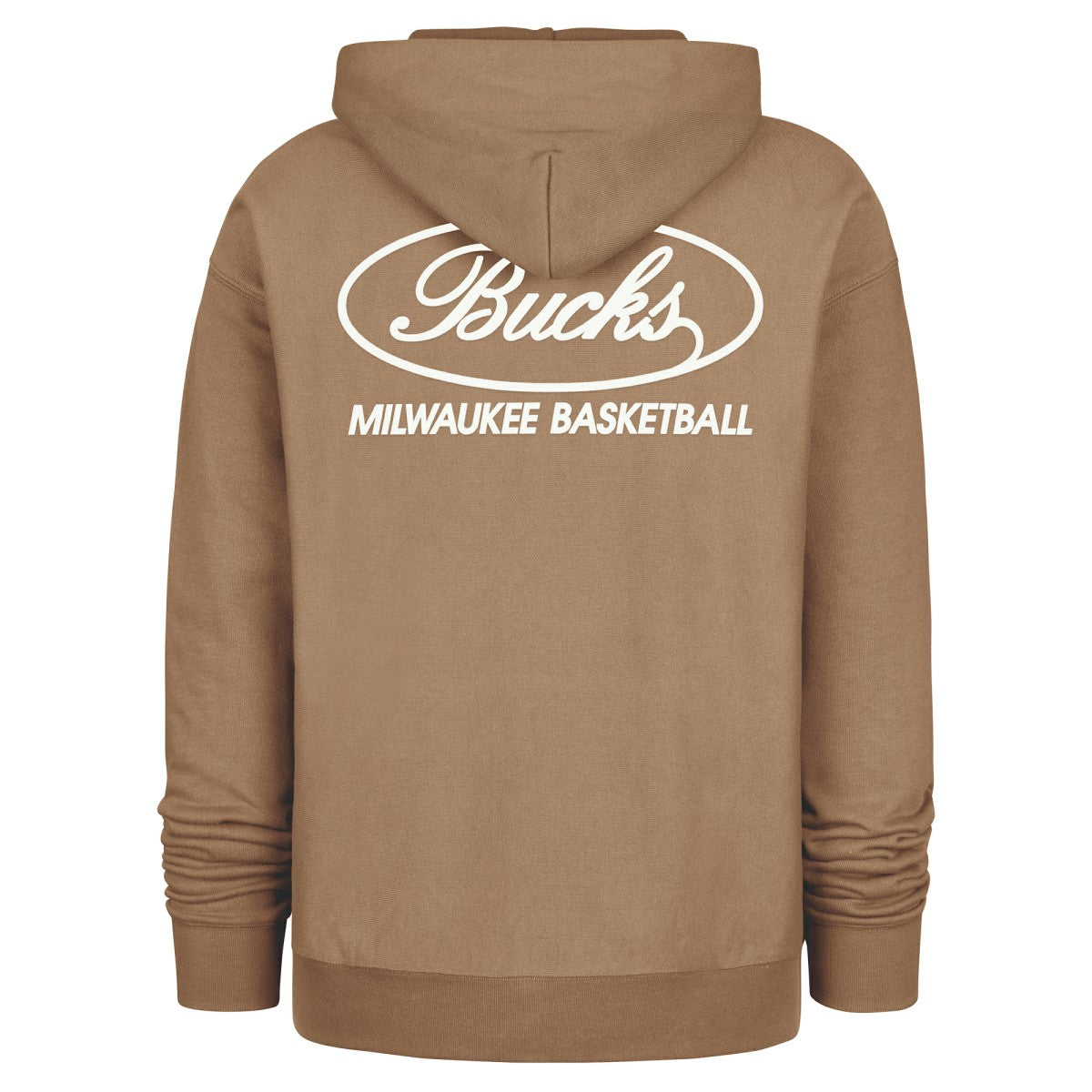 Milwaukee Bucks '47 Triple Double Foundation Premium Hoodie Sweatshirt - Khaki outlet