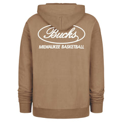 Milwaukee Bucks '47 Triple Double Foundation Premium Hoodie Sweatshirt - Khaki outlet