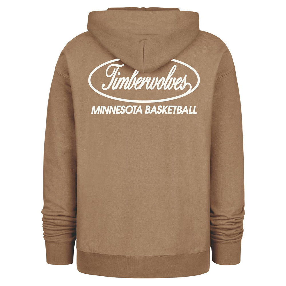 Minnesota Timberwolves '47 Triple Double Foundation Premium Hoodie Sweatshirt - Khaki outlet