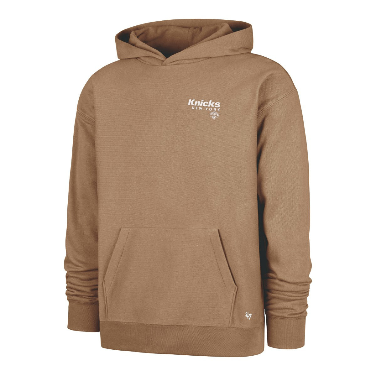 New York Knicks '47 Triple Double Foundation Premium Hoodie Sweatshirt - Khaki sale