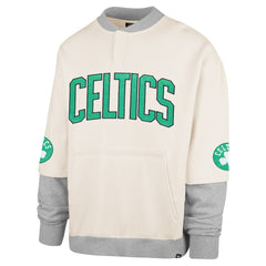 Boston Celtics '47 Crossover Collection Trifecta Double Layered Fleece Sweatshirt - Cream cheap