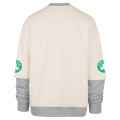 Boston Celtics '47 Crossover Collection Trifecta Double Layered Fleece Sweatshirt - Cream cheap