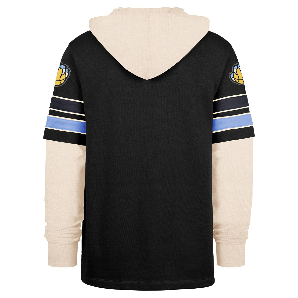 Memphis Grizzlies '47 Split Zone Cornerback Duo Hoodie - Black discount