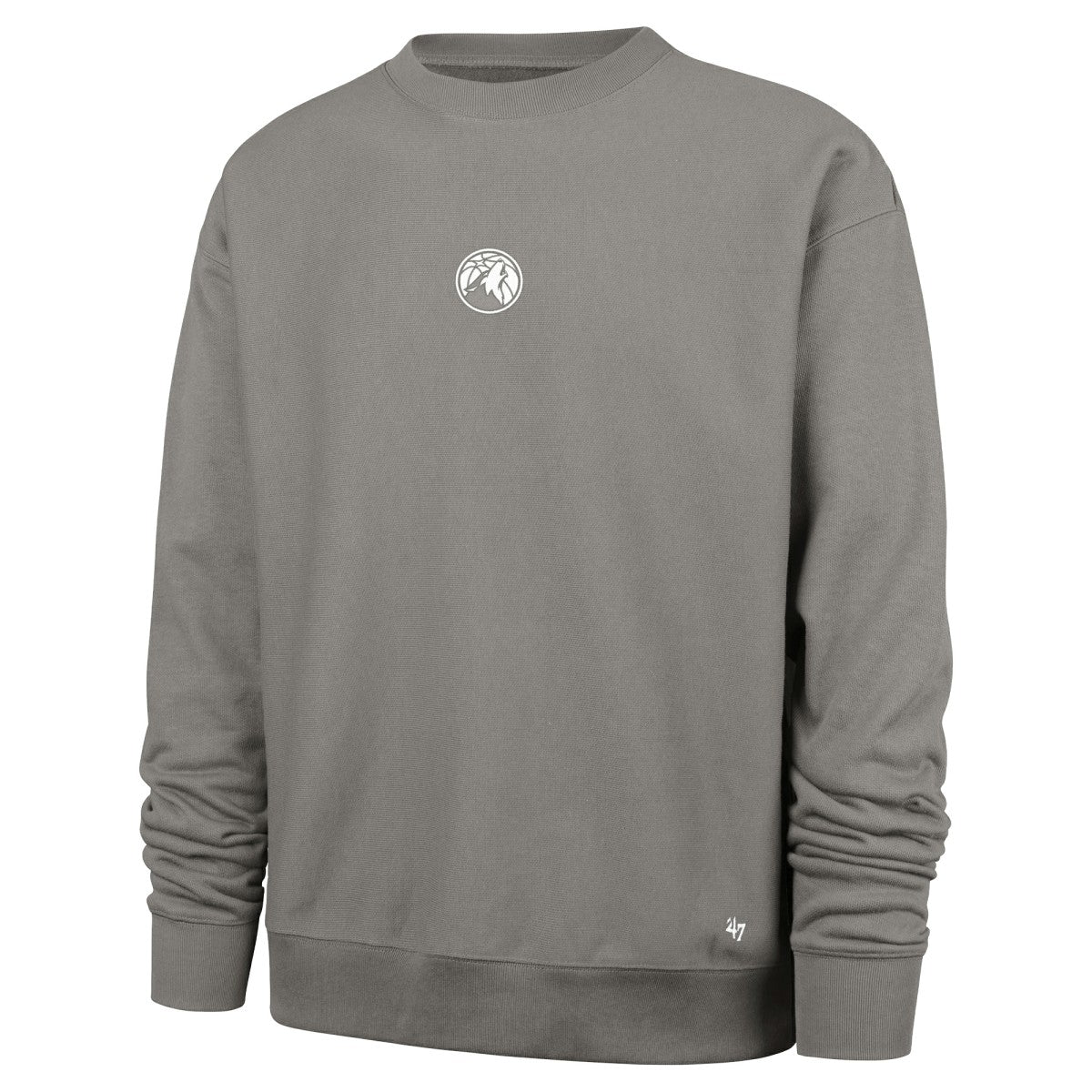 Minnesota Timberwolves '47 Offside Foundation Crew Neck Sweatshirt - Gray sale