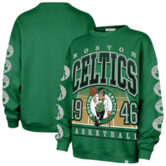 Boston Celtics '47 Women's Go Big Oversized Sweatshirt - Kelly Green discount